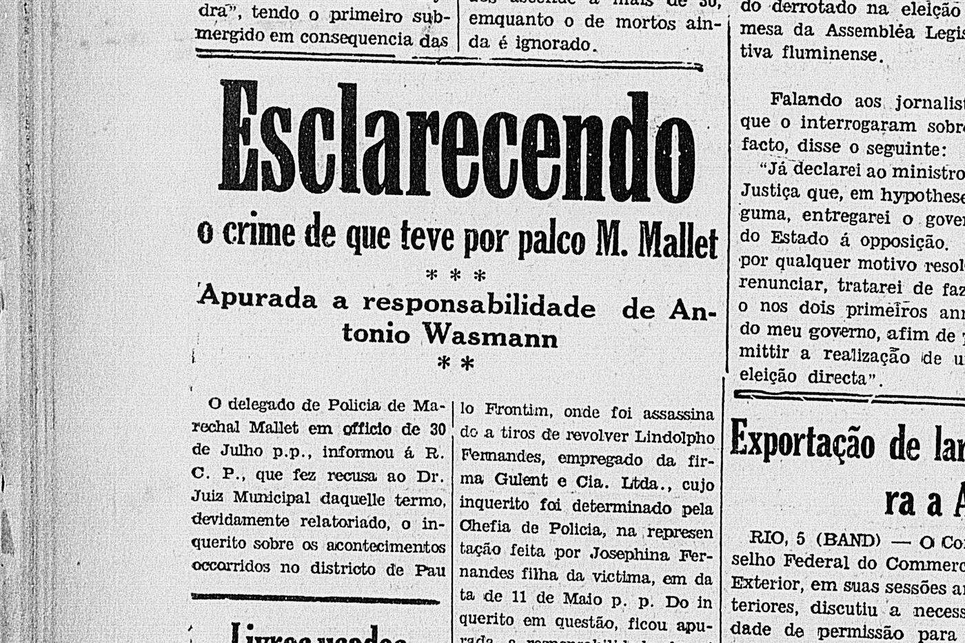 Correio do Paraná, 1937