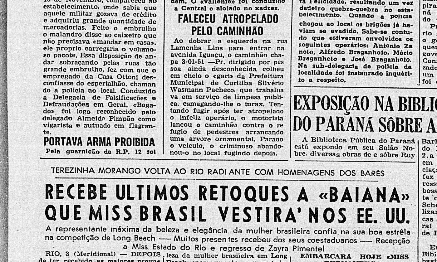 Diário do Paraná, 1957